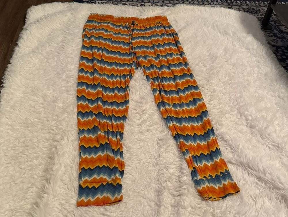 MeUndies Women's Modal Lounge Pants in Zig-Zag Chevron Print